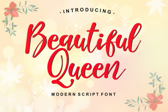 Beautiful Queen: The Perfect Script Font for Makers