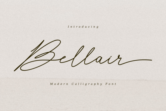 Bellair Script Font for Scroll-Stopping Marketing Visuals