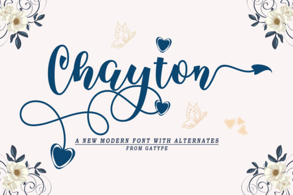 Chayton: A Dazzling Script Font for Makers