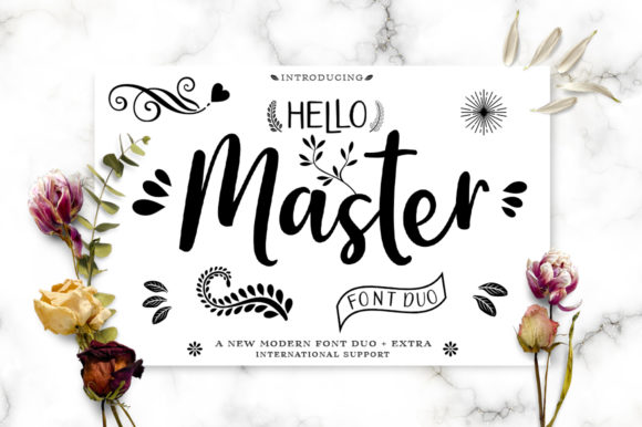 Designing Campaigns with Hello Master Trio Font