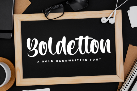 Designing with Boldetton: A Playful Script Typeface