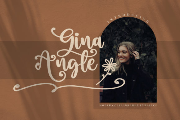 Elevate Campaigns with Gina Angle Script Typeface