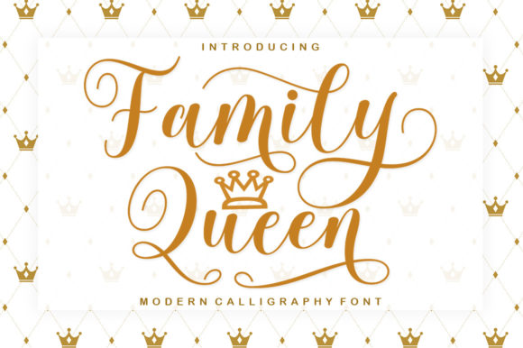 Elevate Your Brand with the Family Queen Typeface