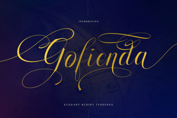 Gofienda: The Elegant Script Font for Brand Growth