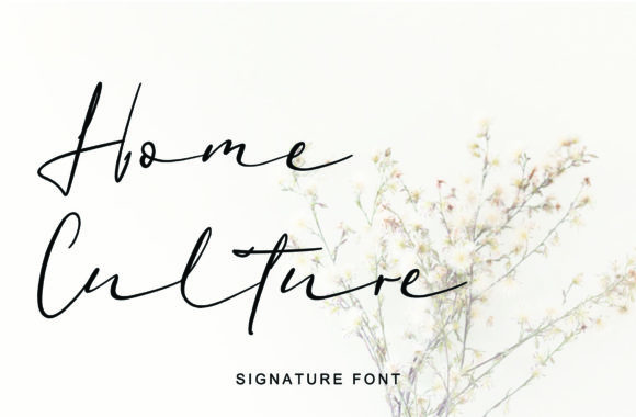 Home Culture Font Review