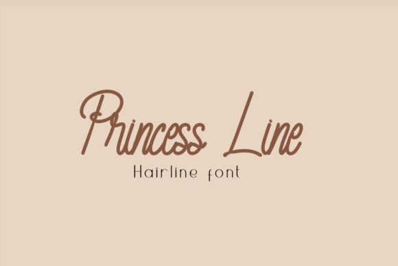 Princess Line Font Review