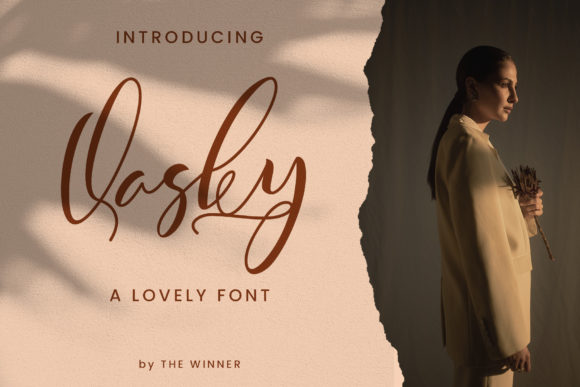 Qasky: The Script Font That Elevates Your Brand