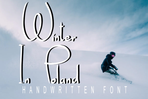 Winter in Poland: A Whimsical Script Font for Branding