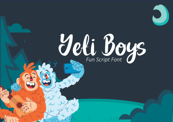 Yeti Boys Font for Creative Projects